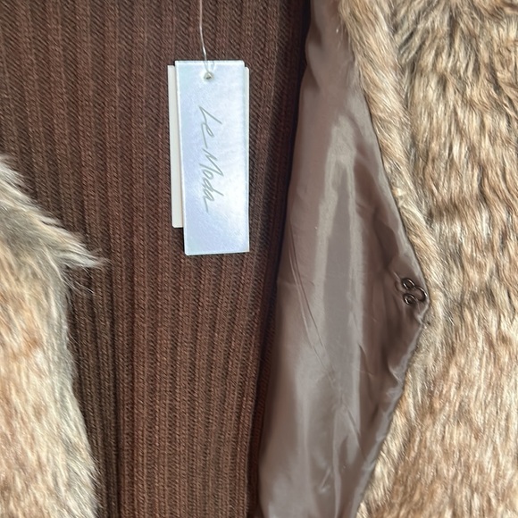 New with tags Faux Fur Sweater Vest - Picture 3 of 7